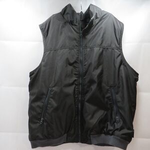 Chaps XL Puffer Vest Black Sleeveless